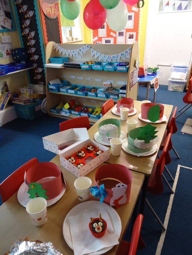 Image of Christmas Party Fun in Reception!