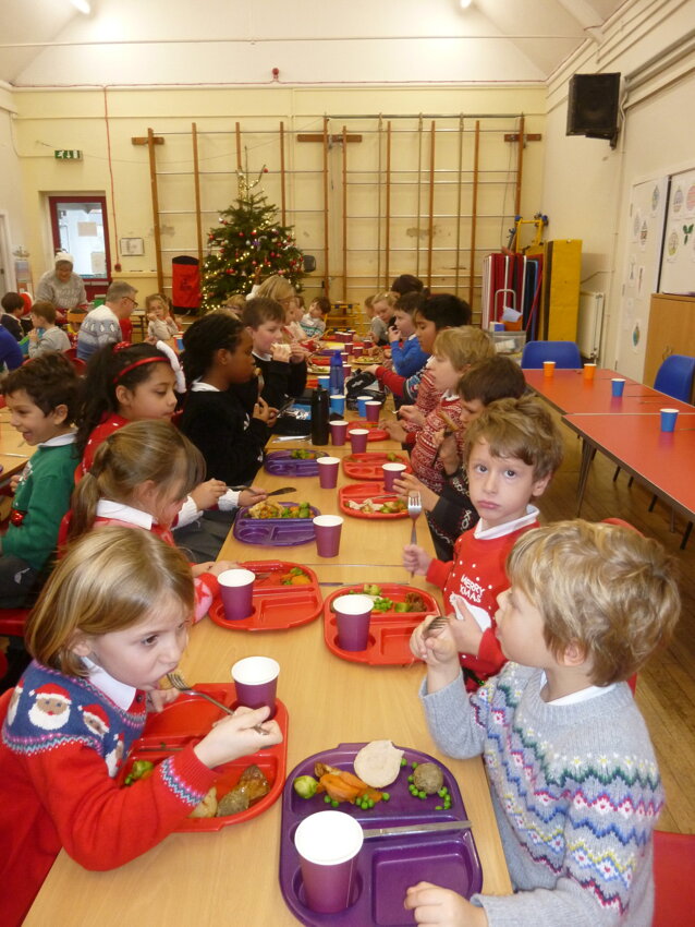 Image of TSS enjoys their Christmas Lunch