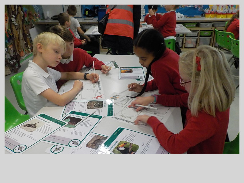 Image of Year 3 visit WWF Living Planet Centre