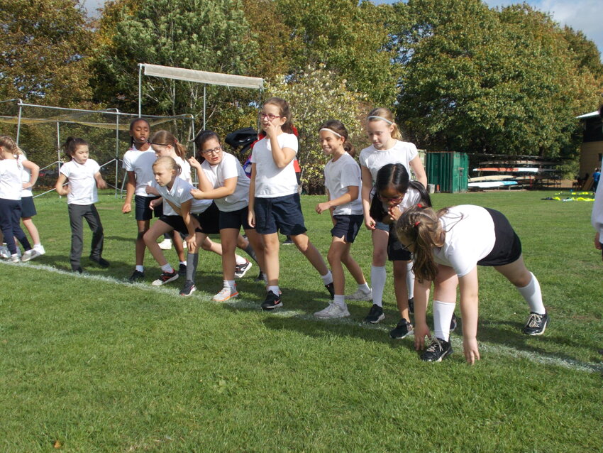 Image of Year 3 and Year 4 take part in the Cross Country Festival