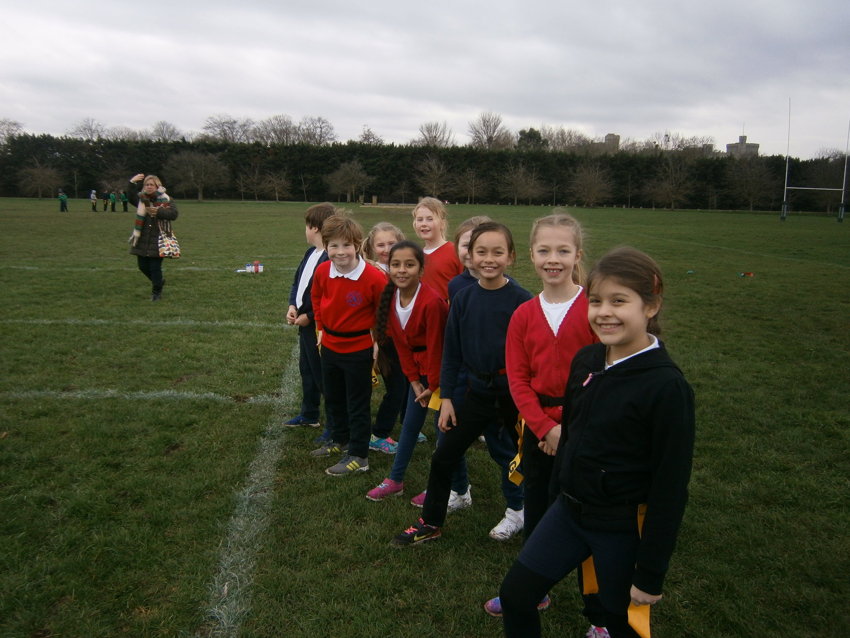 Image of Tag Rugby afternoon for Year Four pupils